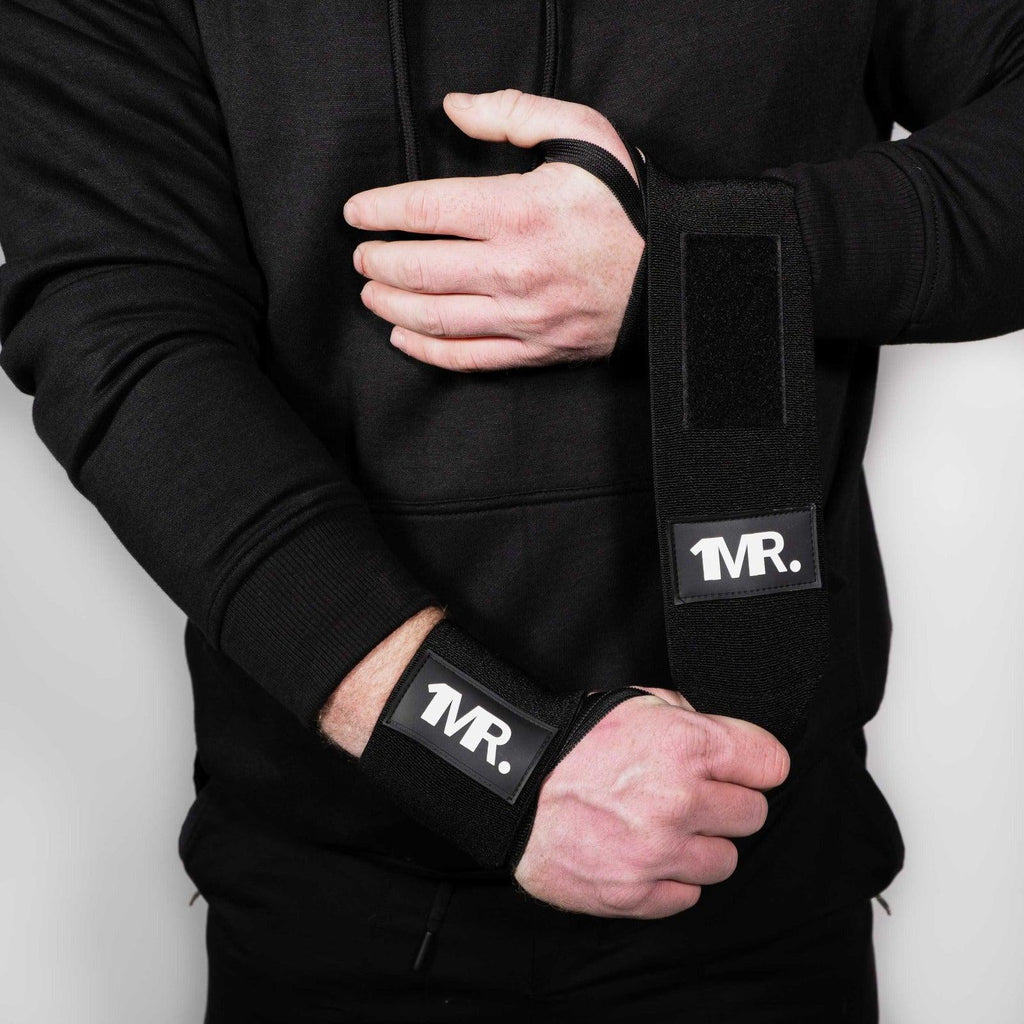 1MR Wrist Wraps 'Blackout' - 1MR Store
